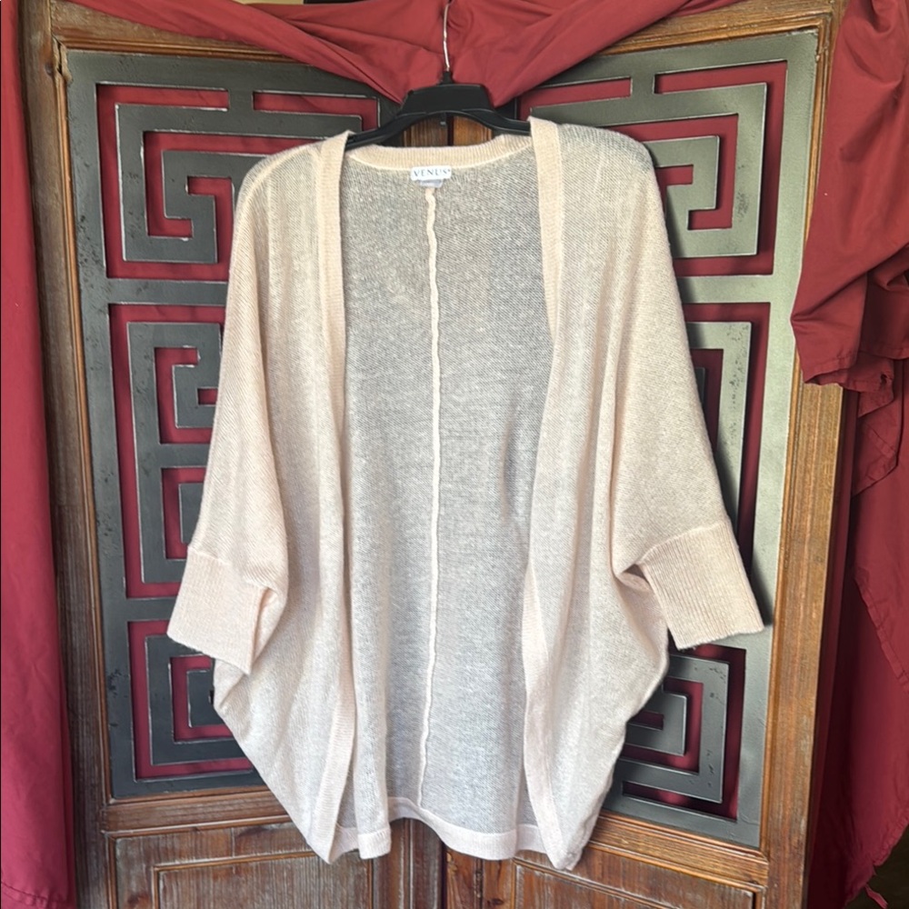 Venus baby pink Open-Front Women's cardigan